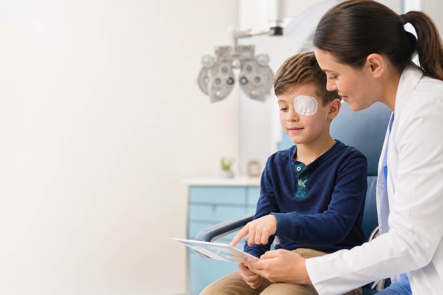 Ambliopia: l'occhio pigro nel bambino