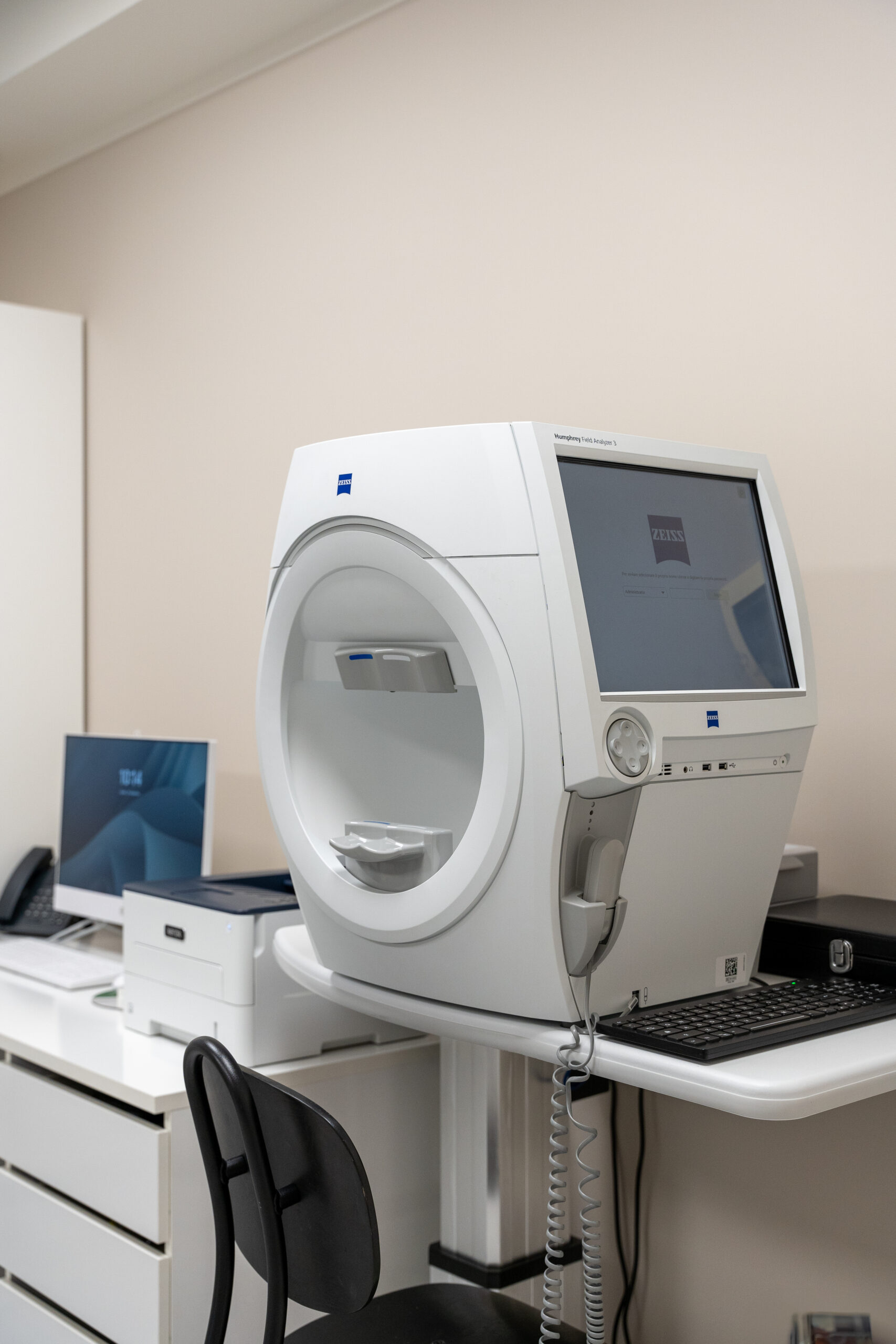 Humphrey Field Analyzer 3 per l’esame del campo visivo